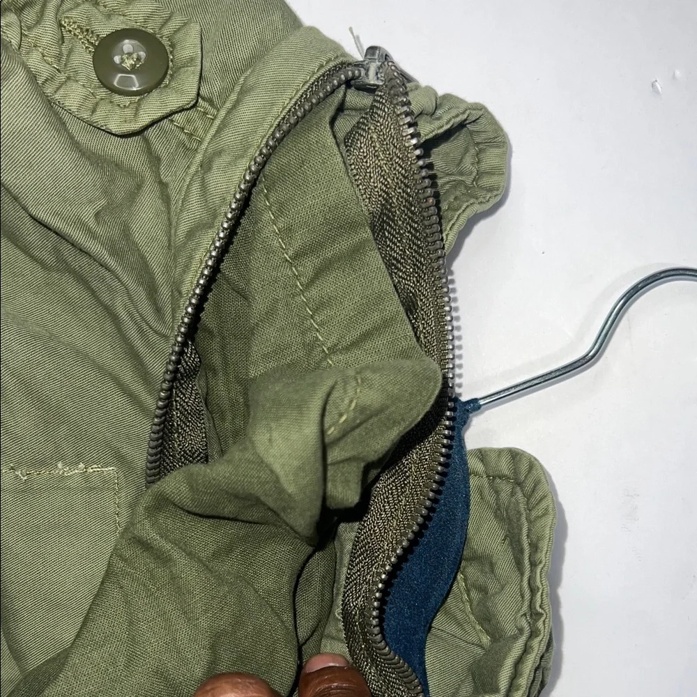 Zara Boys Aviator Olive Green Jacket size 6